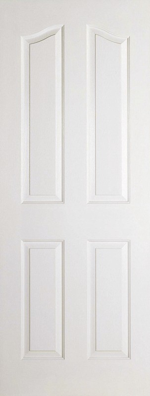 Internal White Primed Woodgrain Provincial Standard Core Door