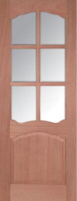 Hardwood Riviera 6L Glazed - Unfinished - DFG