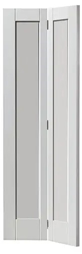Internal Antigua Primed Smooth White Bi-Fold Door