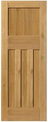 Internal Rustic Oak Veneered DX Internal Un-Finished Door