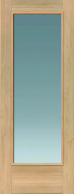 Internal Oak Fuji (CLEAR GLASS) Internal Un-Finished FD30 44mm Fire Door