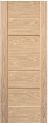 Internal Palomino Oak Un-Finished Door