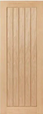 Internal Thames Oak Un-Finished FD30 44mm Fire Door