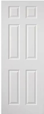 Internal White Colonist Woodgrain Door