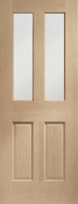 Internal Oak Malton (CLEAR BEVELLED GLASS) Pre-Finished Door