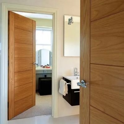 Internal Palomino Oak Un-Finished Door FD30 44mm Fire Door - Image 2