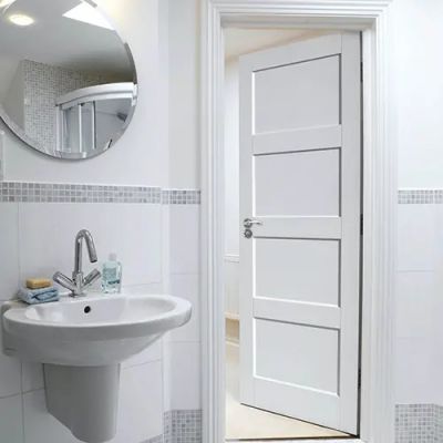 Internal Montserrat White Primed FD30 44mm Fire Door - Image 2