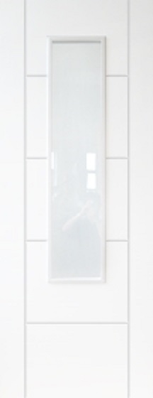 Internal White Primed Vancouver 1 Light (OBSCURE GLASS) Door