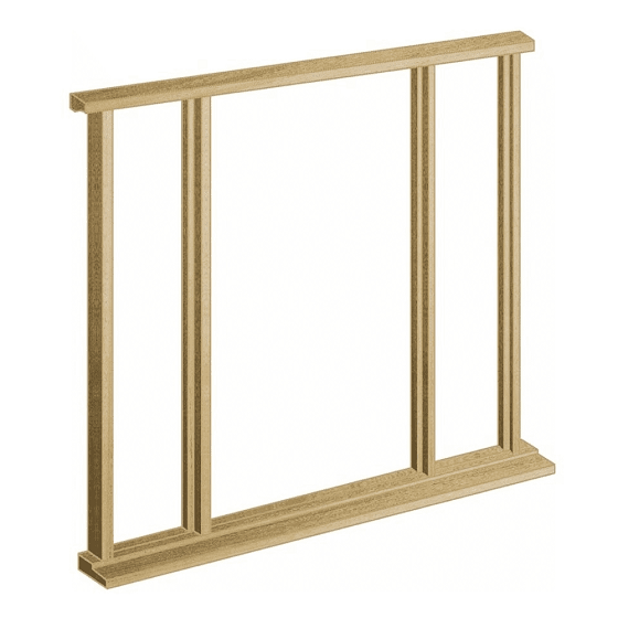 External Oak Type Vestibule Frame