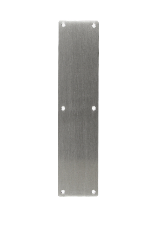 Push Plate Satin Stainless Steel