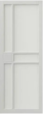 Internal City White Pre-Finished Door