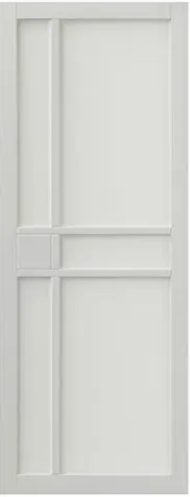 Internal City White Pre-Finished Door