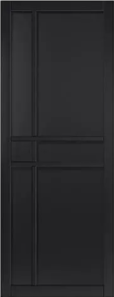 Internal City Black Pre-Finished Door