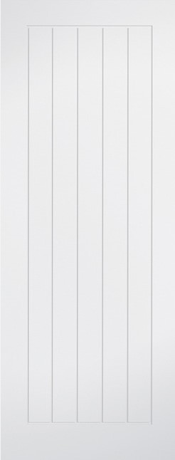 White Primed Miami - Solid core - FD30 - LPD