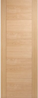 Internal Oak Trend Solid Channel Groove Pre-Finished (44mm Thick) Door