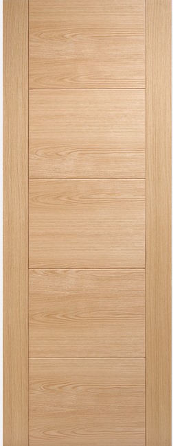 Internal Oak Trend Solid Channel Groove Pre-Finished (44mm Thick) Door