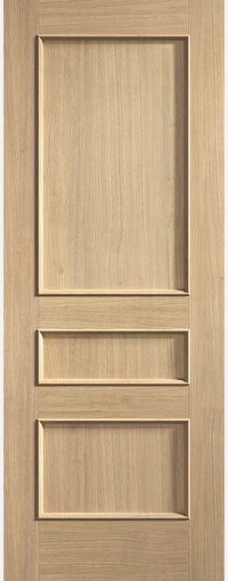 Oak Toledo Pre-Finished FD30 44mm Fire Door - LPD