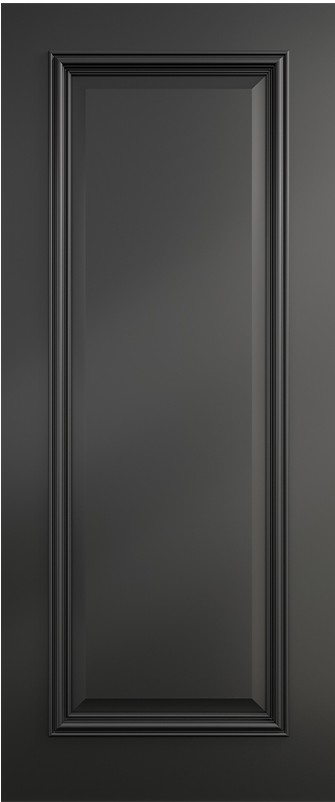 Internal Black Pre-Finished Solid Core Blenheim Door