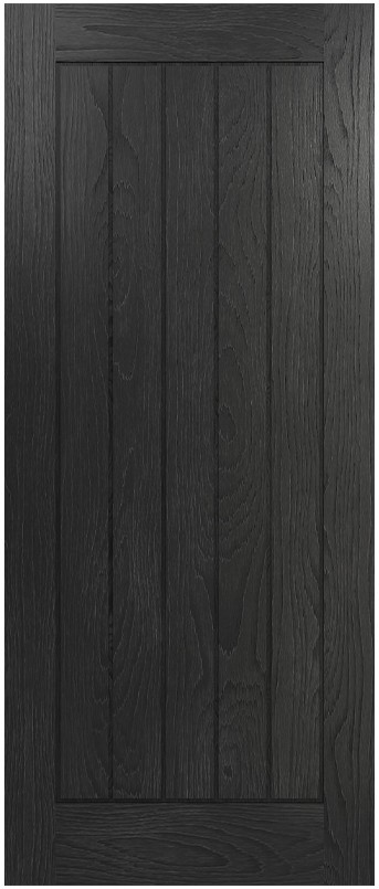 Internal Black Pre-Finished Solid Core Ely Door