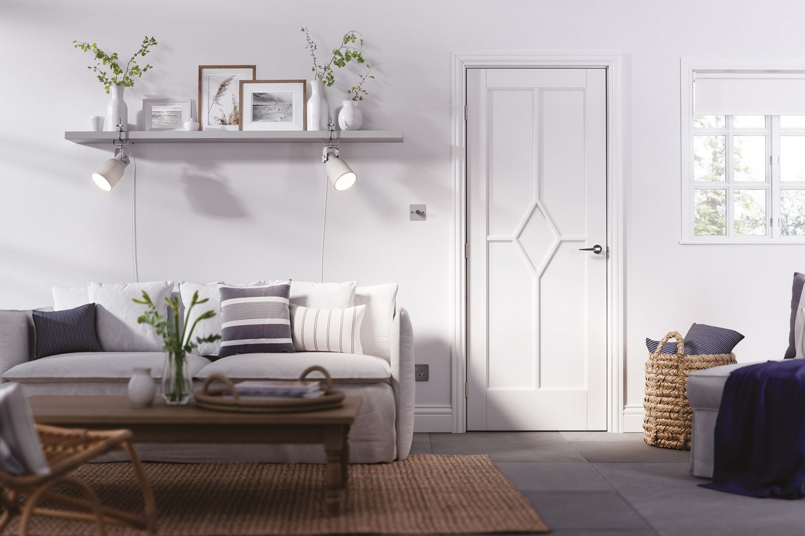 White Primed Reims FD30 44mm - LPD - Image 2
