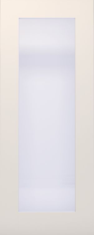 Internal White Primed Denver Solid Core (OBSCURE GLASS) Door