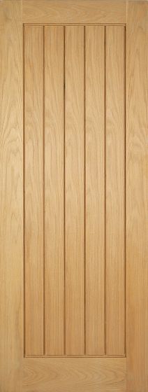 Oak Mexicano Un-Finished FD30 44mm Fire Door - LPD