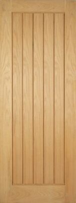 Oak Mexicano Solid Core Un-Finished Door - LPD