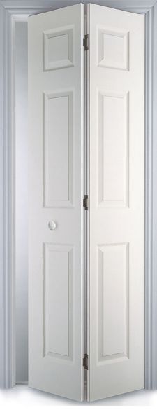 Internal White Primed 6 Panel Smooth Bifold - MB