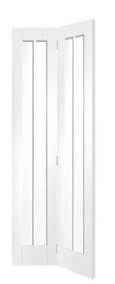 Internal White Primed Worcester Bi-fold (CLEAR GLASS) - XL