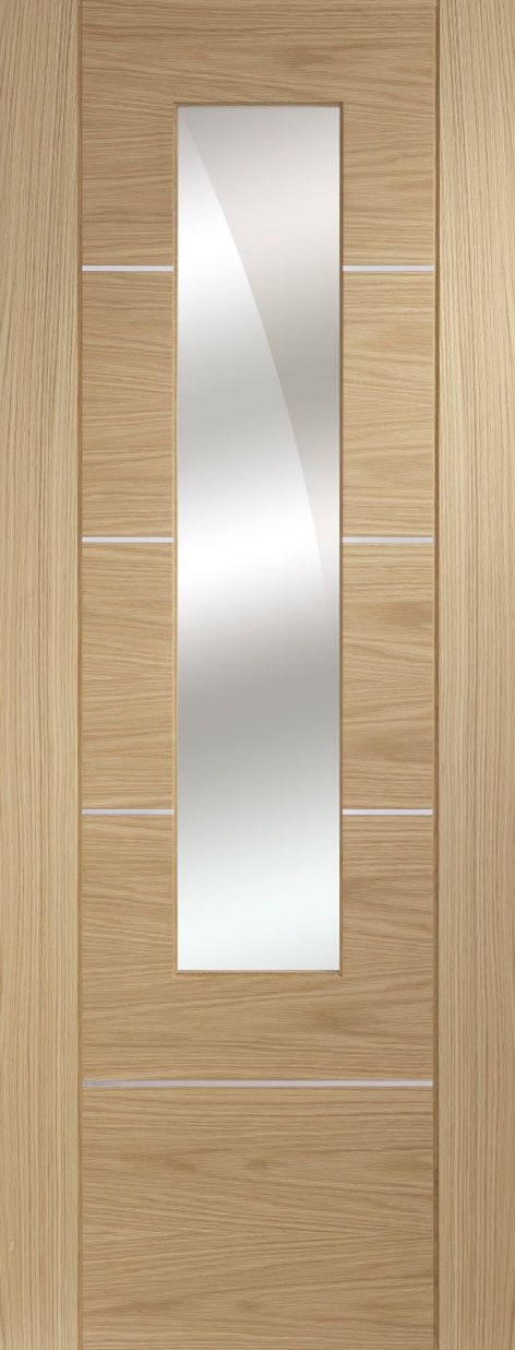 Oak Portici with Mirror Panel - Prefinished - XL