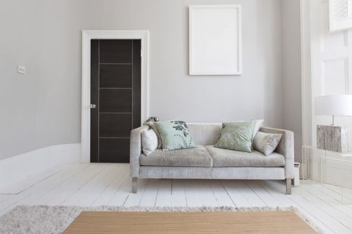 Laminate Dark Grey Vancouver FD30 - 44mm -  Solid Core - Pre-Finished - LPD - Image 2