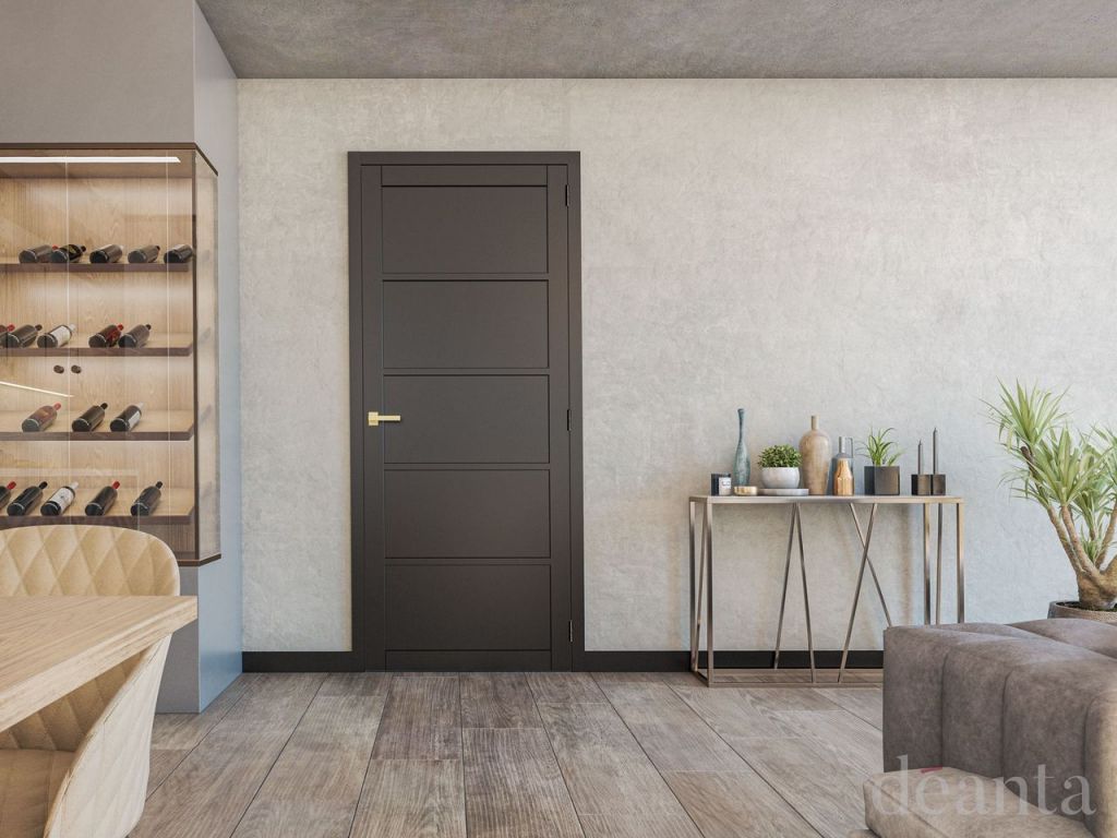 Internal Shoreditch Black Pre-Finished Door - Image 2