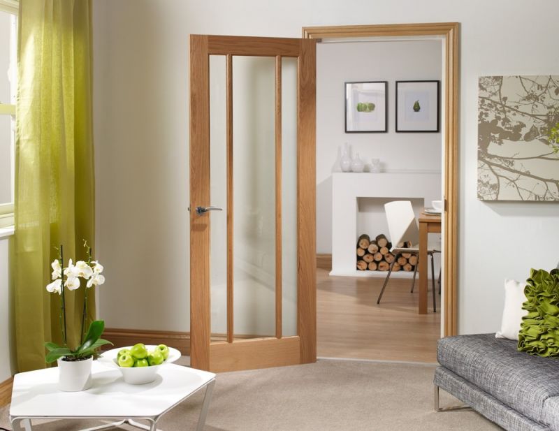 Oak Worcester (CLEAR GLASS) Pre-Finished - XL - Image 2