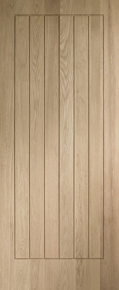 Internal Suffolk Statement Solid Oak Un-Finished Door