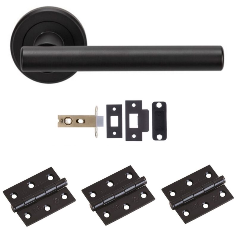 Internal Handle Pack Matt Black