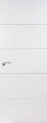 Internal White Premium Moulded Horizontal 4 Line Smooth
