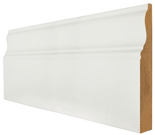 White Ferrol Skirting Pack - Primed - LPD