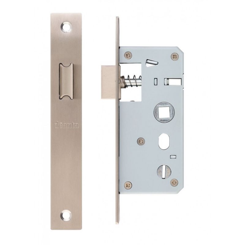 Satin Stainless Steel - Slim Latch - DE