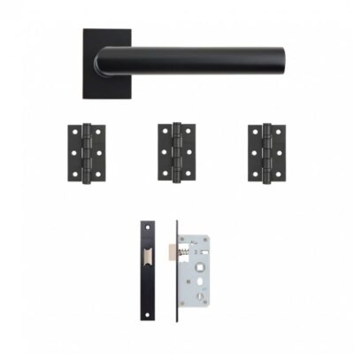 Ares Matt Black Slim Latch Kit - DE
