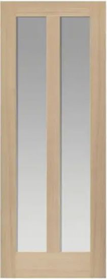 Internet Oak Pre-Finished Vermont (CLEAR GLASS) Door