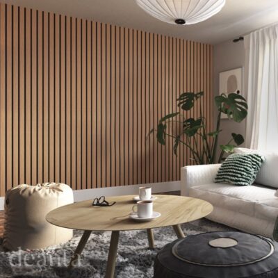 Immerse Wall Panelling Oak Acoustic PLUS