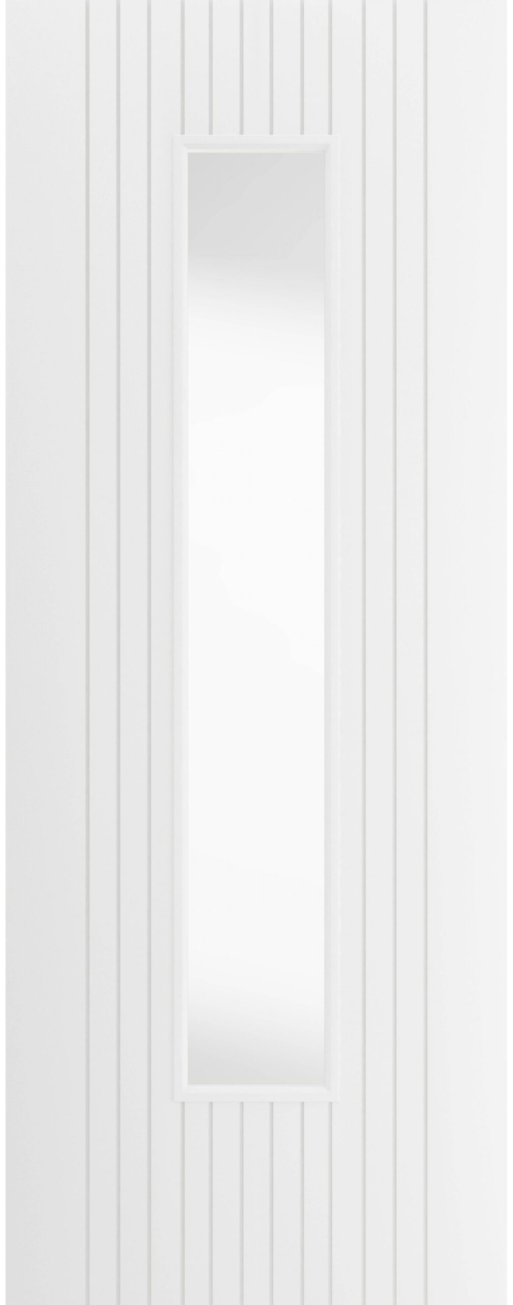Internal Aria White Primed (CLEAR GLASS) Door