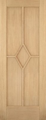 Reims 5P Oak Pre-Finished Door - LPD