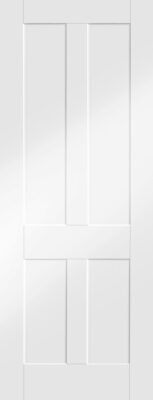 White Primed Victorian Shaker - FD30 - 44mm - XL