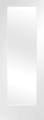 White Primed Pattern 10 (CLEAR GLASS) - XL