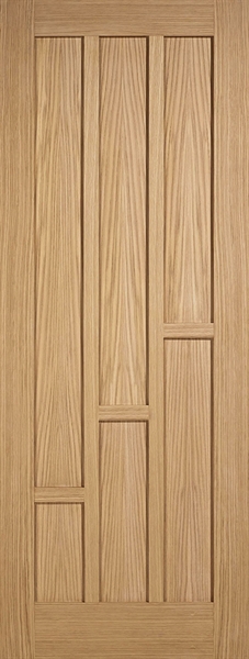 Oak Coventry FD30 44mm Pre-Finished Fire Door - LPD