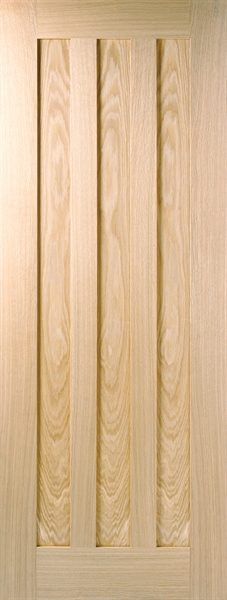 Oak Idaho Solid Core Pre-Finished Door - LPD