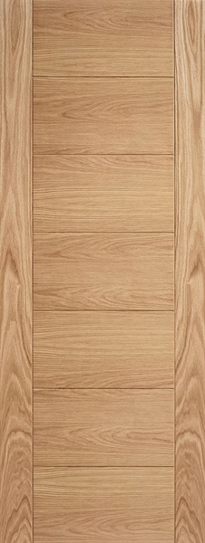 Internal Oak Carini Un-Finished FD30 44mm Fire Door
