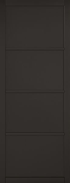 Internal Black Pre-Finished Soho Solid Core Door