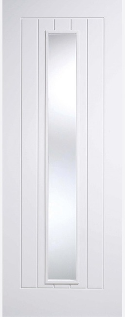 Internal White Mexicano (OBSCURE GLASS) Prime Plus Smooth Surface Door
